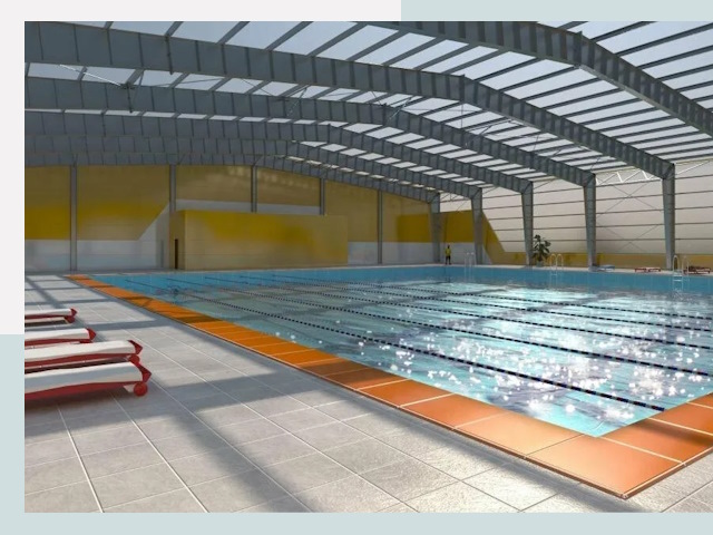 Строительство крытых бассейнов в Томске