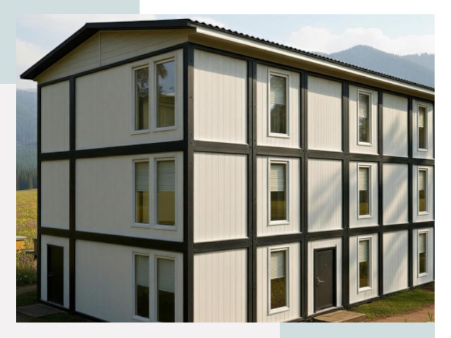 Модульные общежития в Томске