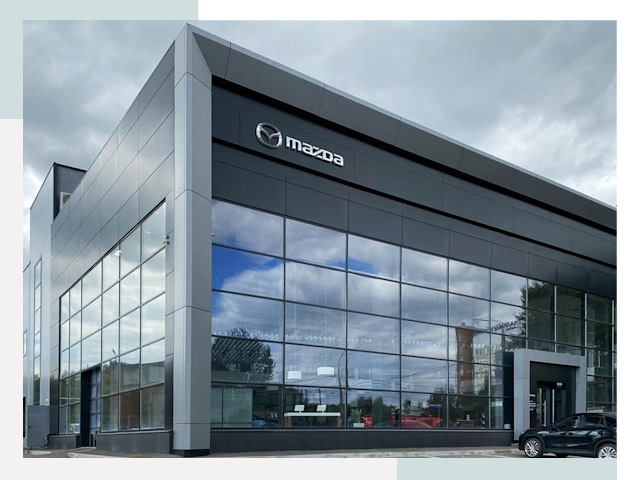 Строительство автосалонов в Томске