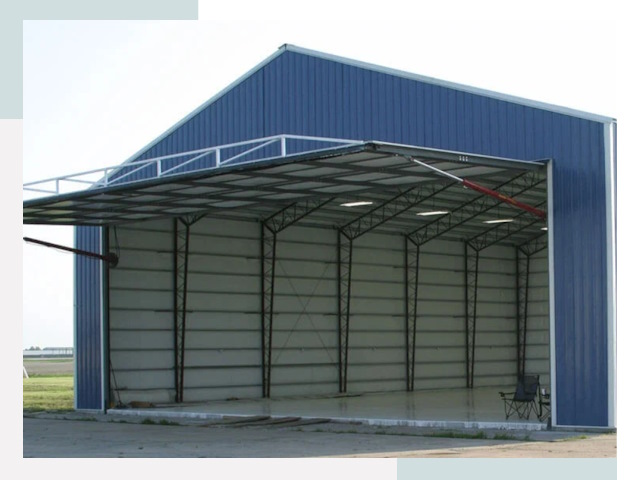 Прямо стенные ангары в Томске