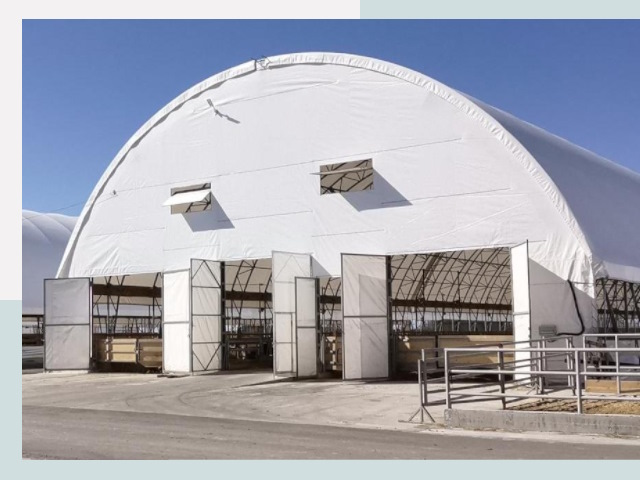 Тентовые ангары по цене 656 руб. в Томск