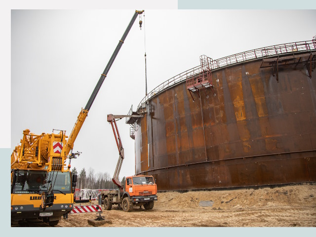 Монтаж резервуаров в Томске от 656 руб. за м³