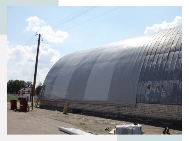 Ремонт ангаров в Томске