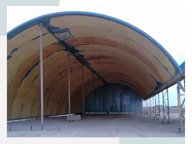 Реконструкция ангаров в Томске