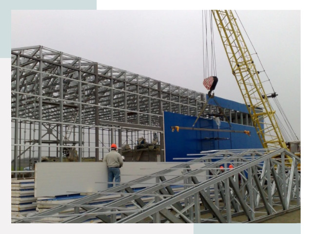 Монтаж ангаров в Томске