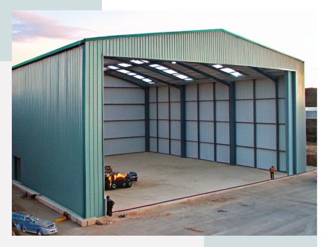 Строительство ангаров в Томске